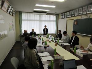 学校運営協議会の様子