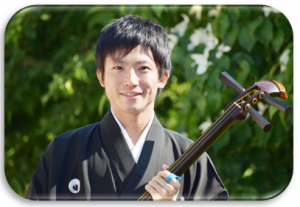 「はじめての津軽三味線」講師の写真