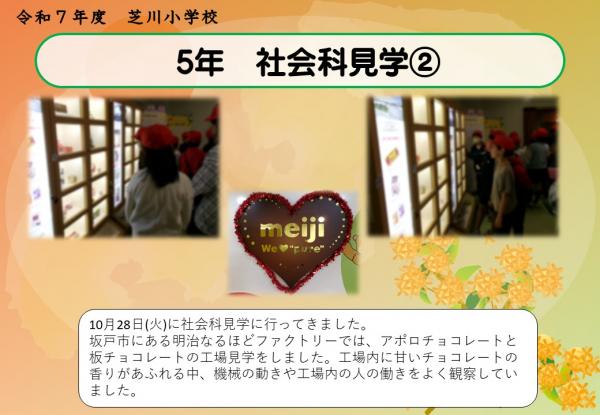 5年　社会科見学
