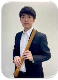 尺八の神倉陣也さん写真