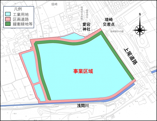 土地利用計画図（案）