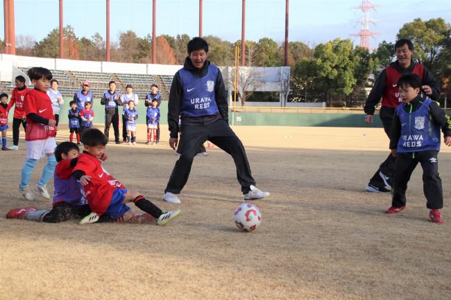 上平公園ハートフルサッカー親子教室