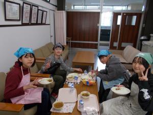 校長室での会食第2弾！