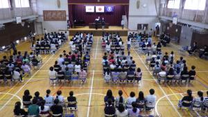 卒業証書授与式予行