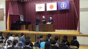 卒業証書授与式予行