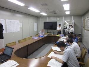 上尾市小・中学校一斉避難訓練