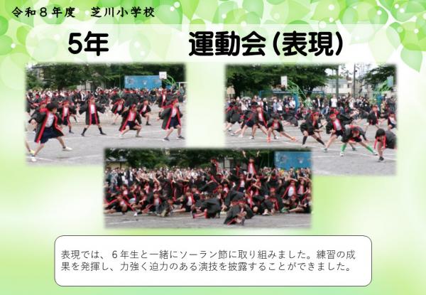 5年　運動会