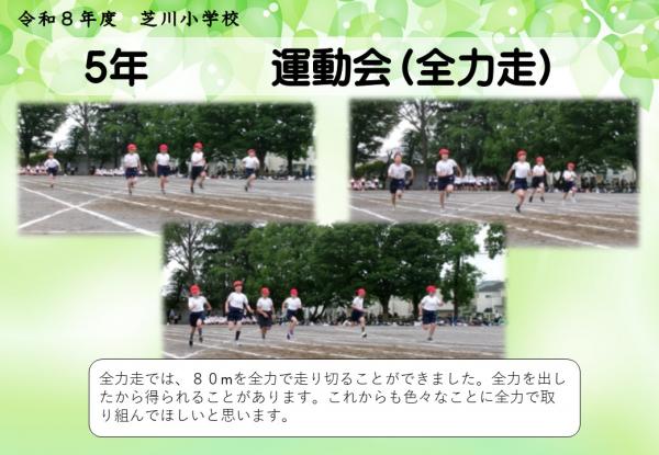 5年　運動会