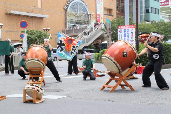太鼓の披露
