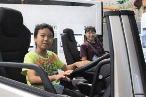 運転席体験