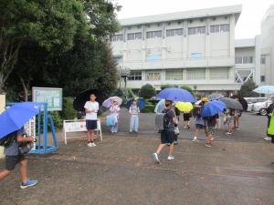 小中交流あいさつ運動3