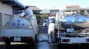 給水車応急給水訓練