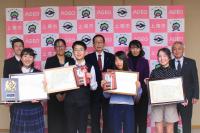 今泉小学校が市長を表敬訪問