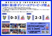 第1節デンソーエアリービーズ戦