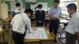 上尾市教育委員会による学校訪問5