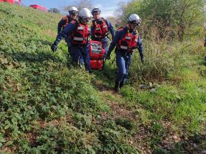 可搬ポンプ搬送