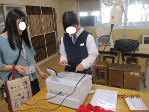 しゃくなげ学級・手工芸部販売