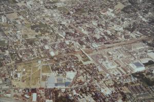 上尾駅を中心とした市街地空撮