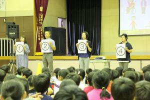 手話普及リレーキャンペーンin大石北小学校が開催されました 上尾市webサイト