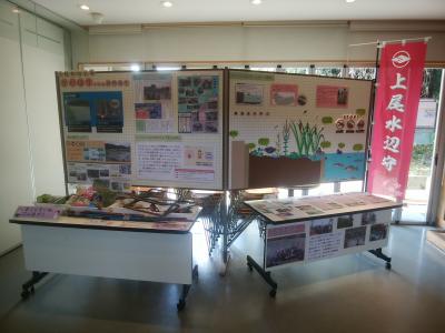 上尾市自然学習館の展示コーナー