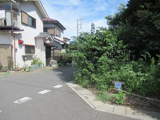 空き地等により見通しが確認されている場合