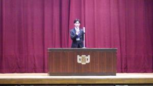 全校朝会の様子02