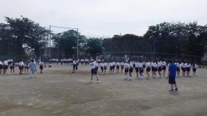 1年学年練習