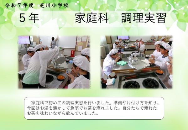 5年　家庭科