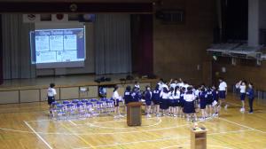 生徒総会リハーサル