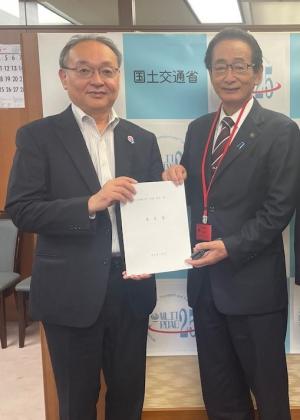 国土交通省事務次官へ要望書の提出