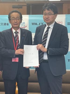 国土交通省技監へ要望書の提出