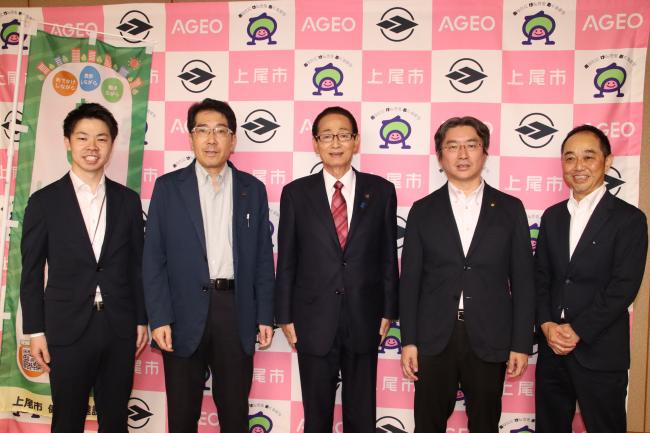 感謝状贈呈式