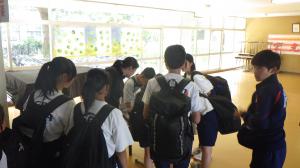 職場体験の事前訪問