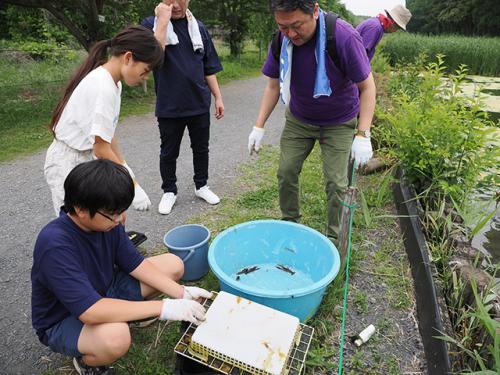 お子さんの皆さんにも活動に参加してもらいました