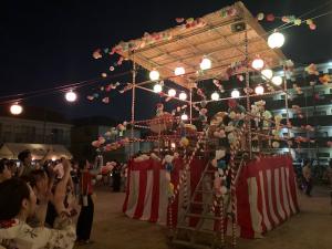 夜のヤグラ