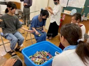 お菓子つり