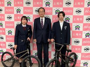 姉のいろはさん・畠山市長・吉平さん