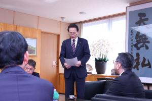 市長挨拶