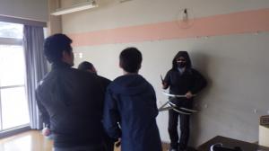 不審者対応訓練