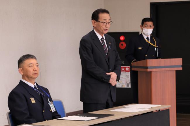 上尾市消防協力者表彰式