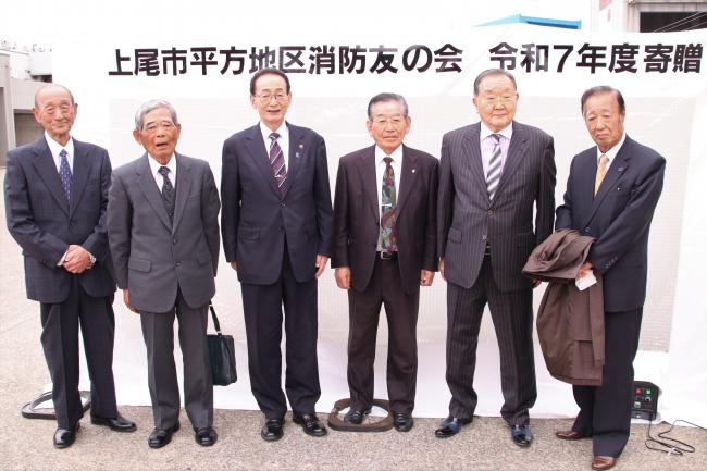 上尾市消防協力者表彰式