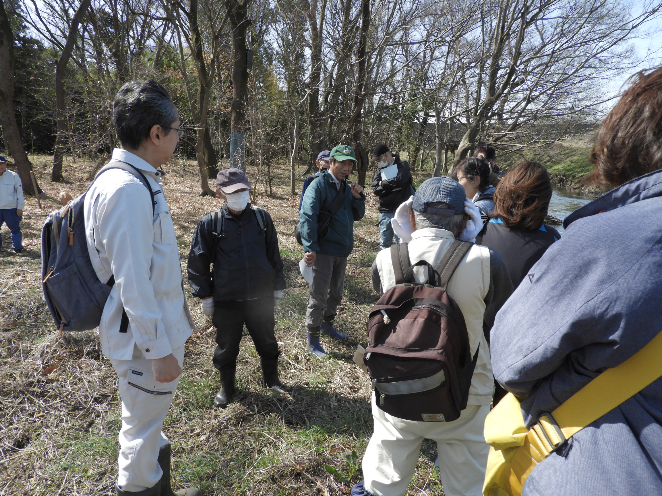 領工会北林氏のお話し