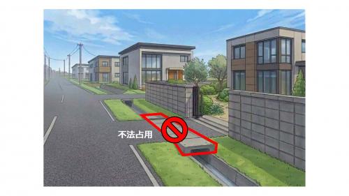 不法占用