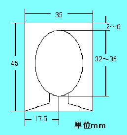 顔写真サイズ
