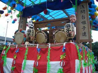 浅間台の祭りばやし