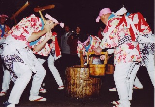 藤波の餅つき踊り2