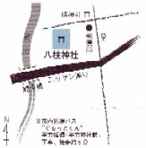 八枝神社地図