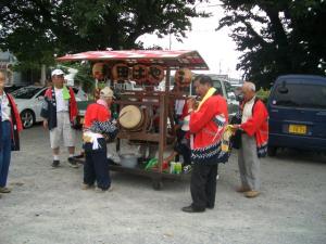 平方新田の祭りばやし2