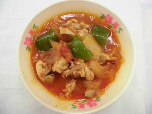 画像(鶏肉のトマト煮)