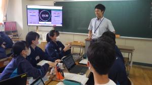 上尾市教育委員会による学校訪問3